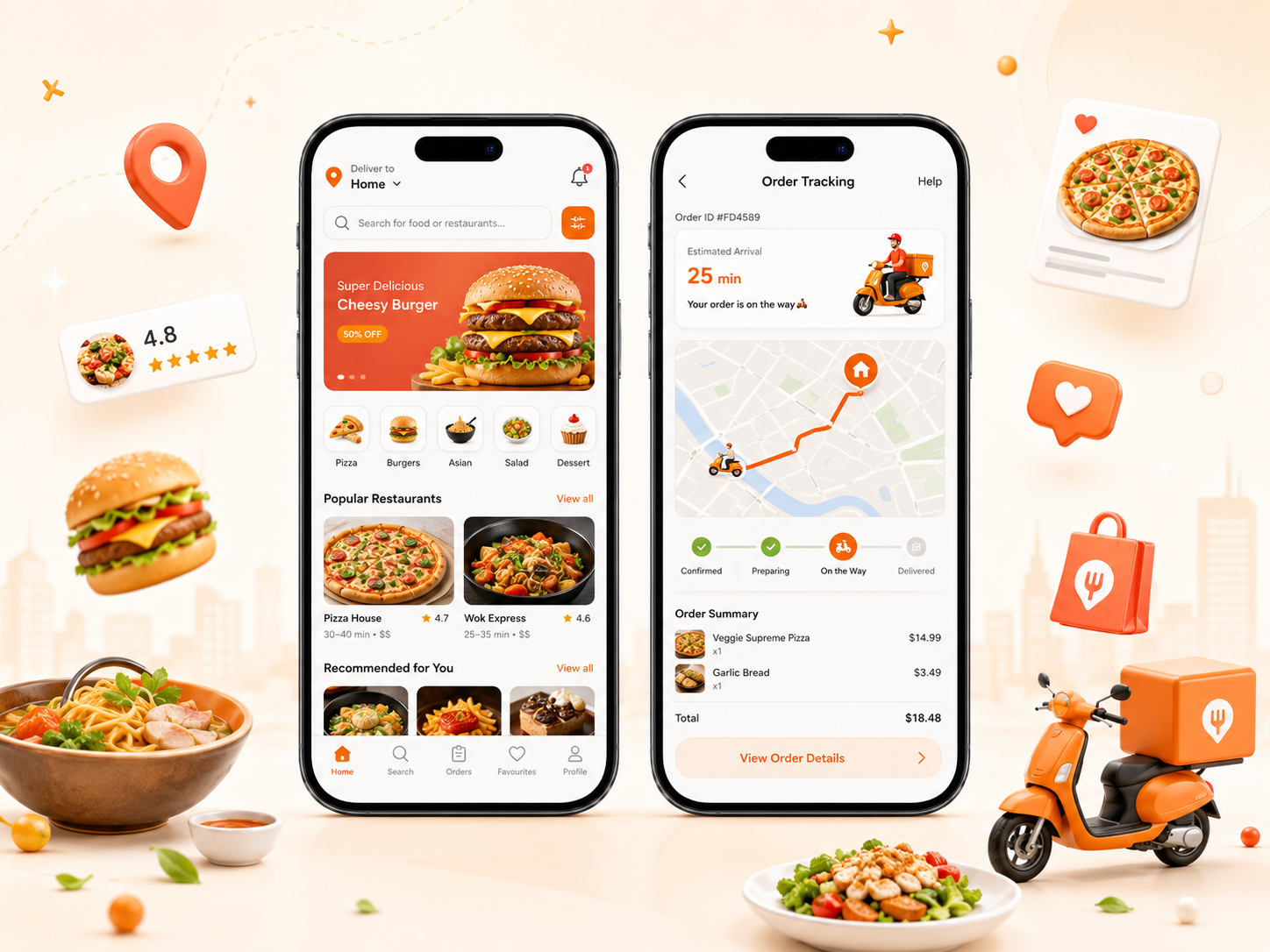 Food Delivery App Template