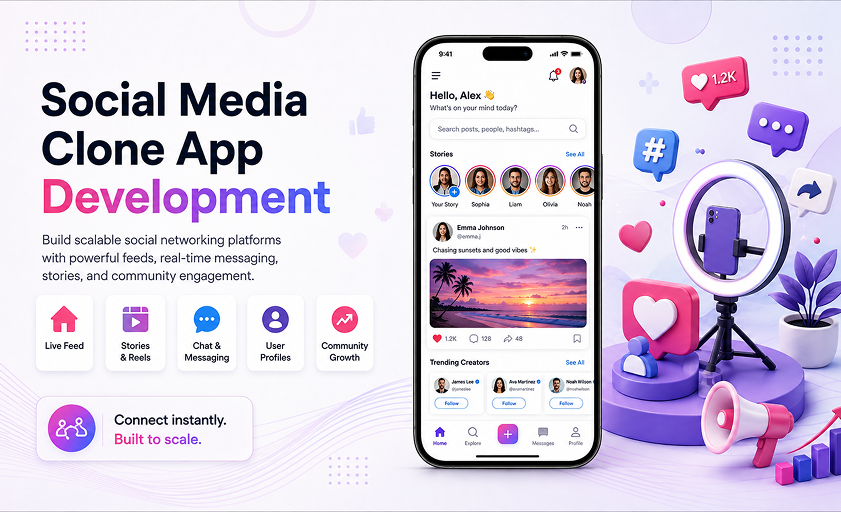 Social Media Clone App Development