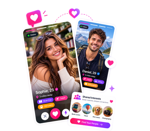 Niche Dating Apps dating app screens