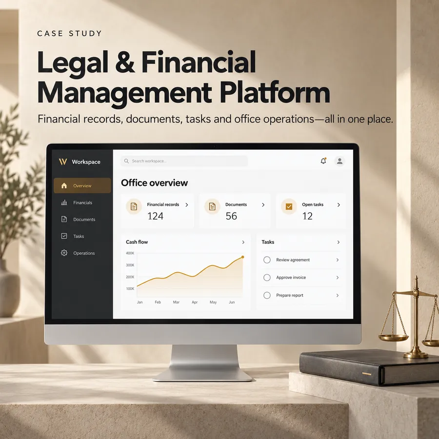 CaseRoom Legal & Financial Management Platform case study