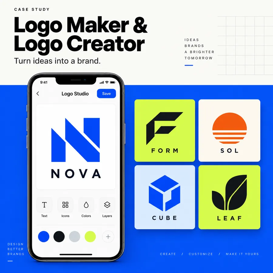 Logo Maker & Logo Creator case study