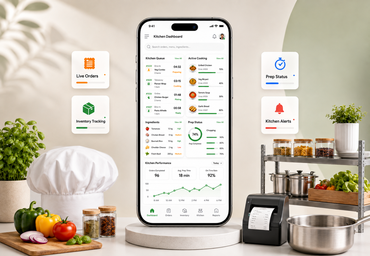Kitchen Management App