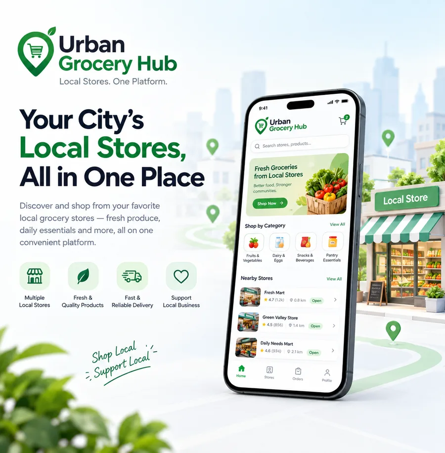 Urban Grocery Hub grocery app