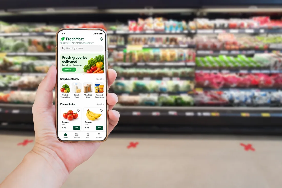 Custom Apps For Grocery Startups
