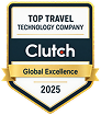 Clutch Top Travel Technology Company, Global Excellence 2025