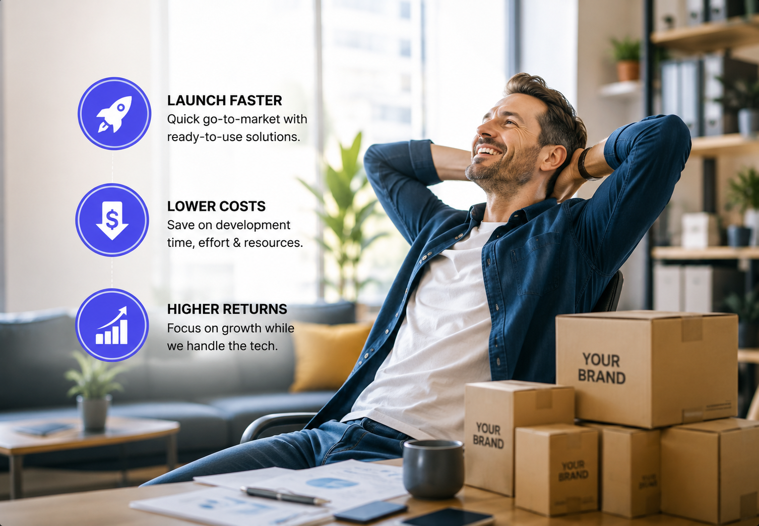 Lower Development Cost