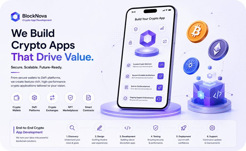 Blockchain & Crypto Apps — showcase 3