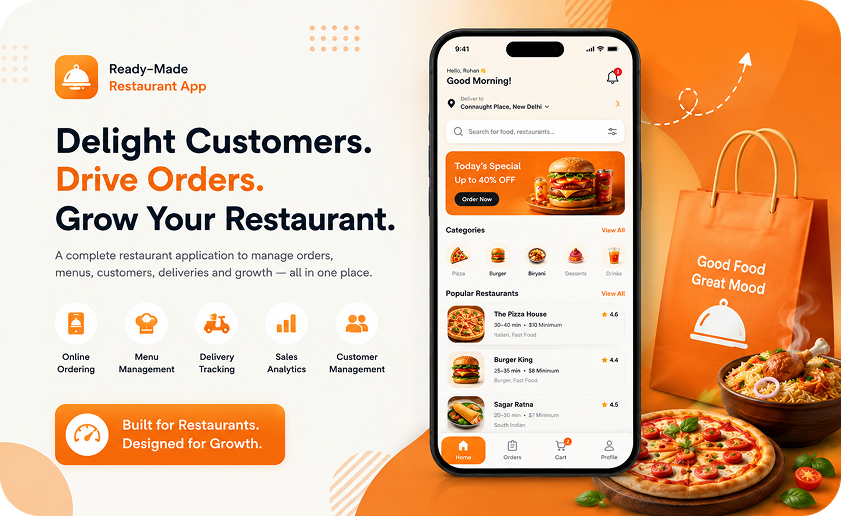 Food Delivery Apps — showcase 2