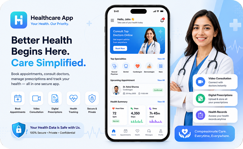Healthcare Apps — showcase 1