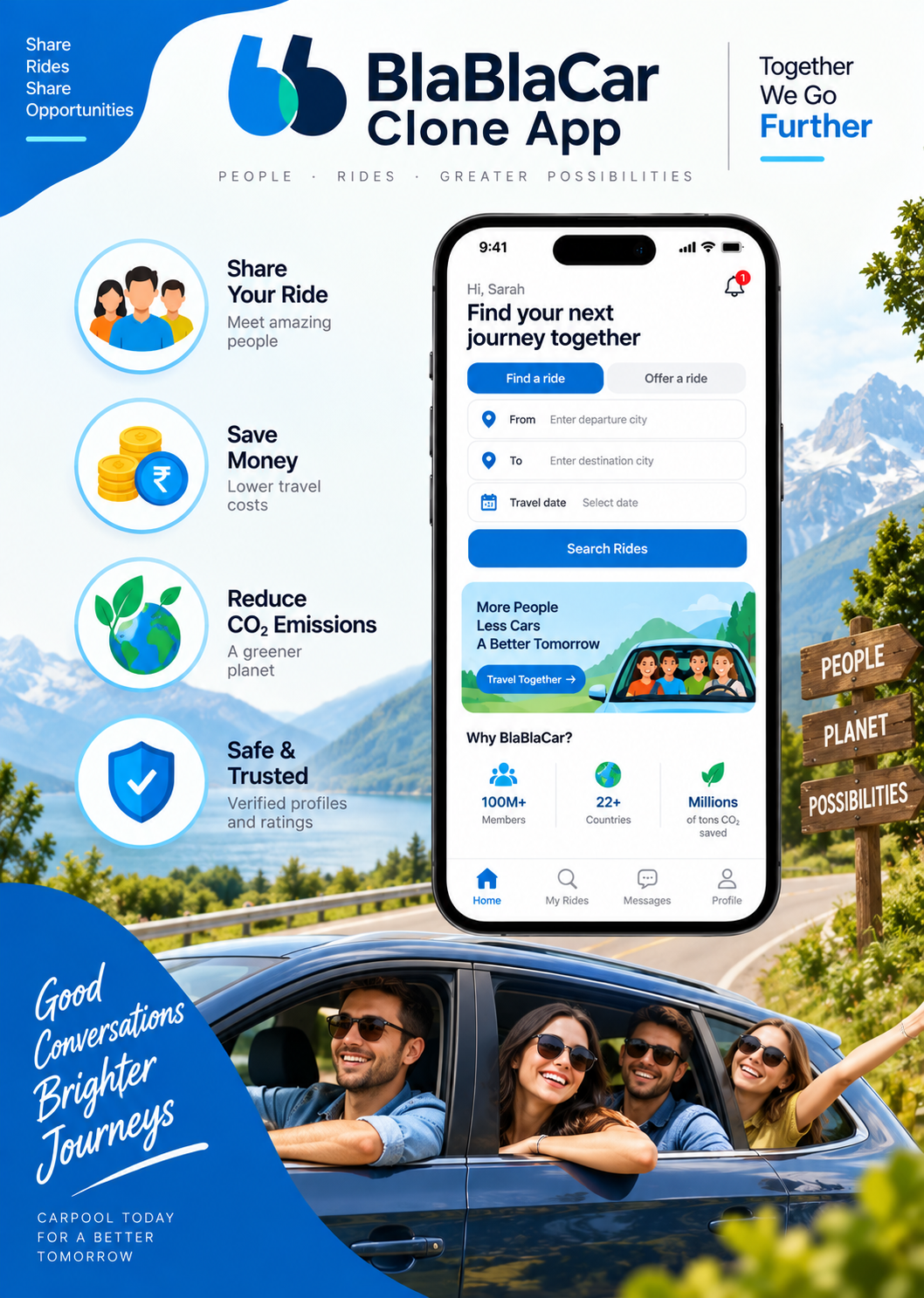 BlaBlaCar Clone App