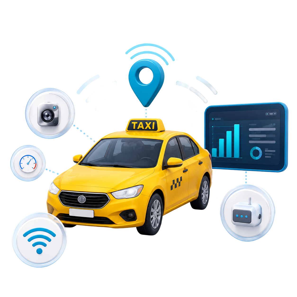 IoT in Taxi Booking App