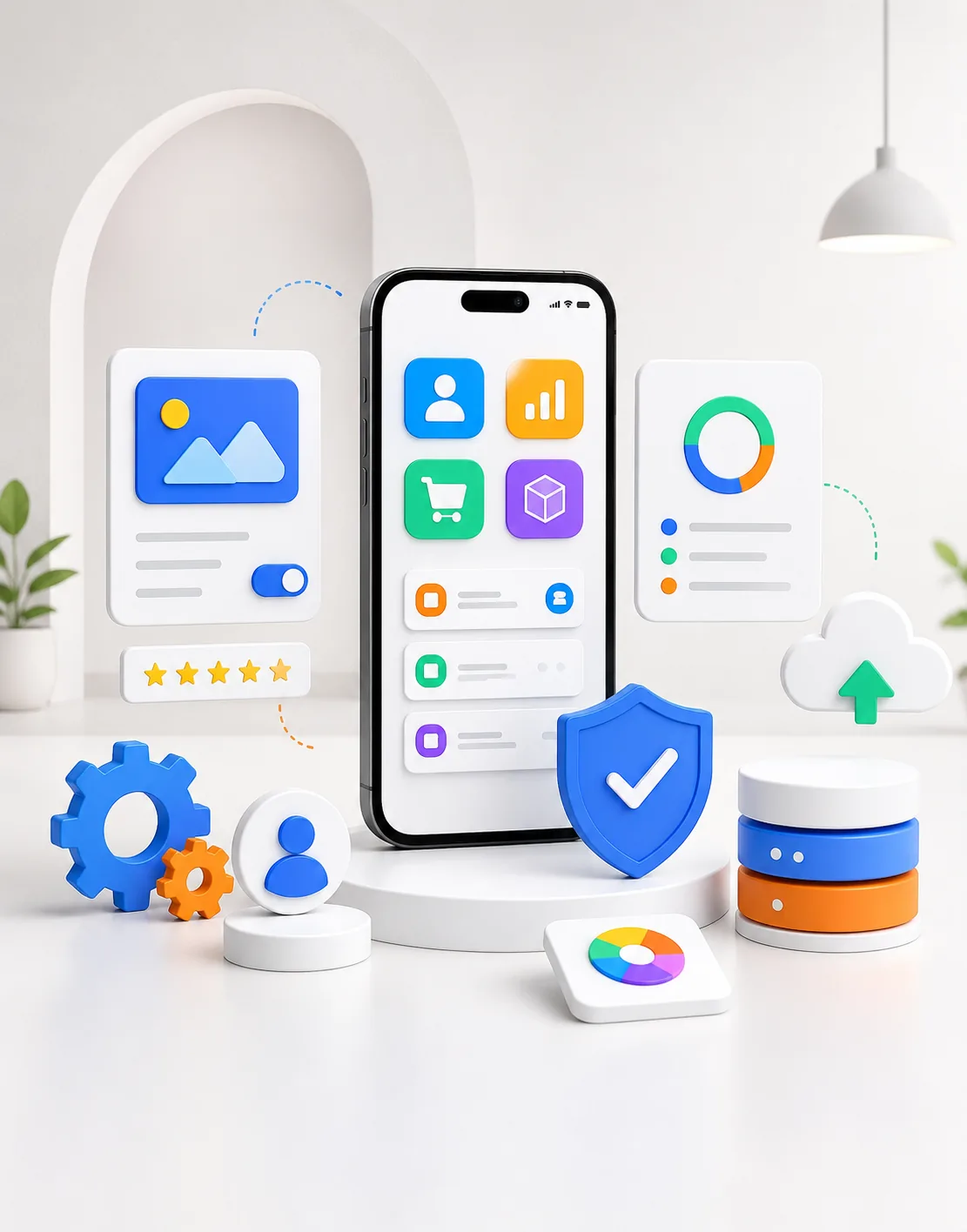 Everything included in a white label app build